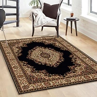 Radici Como Medallion Traditional Oriental 39"X60" Indoor Rectangular Accent Rug
