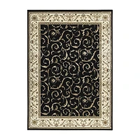 Radici Como Scroll Traditional Oriental Indoor Rectangular Area Rug