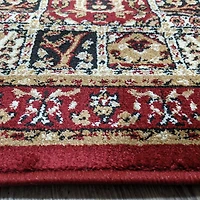 Radici Como Panel Kerman Traditional Oriental Indoor Rectangular Area Rug