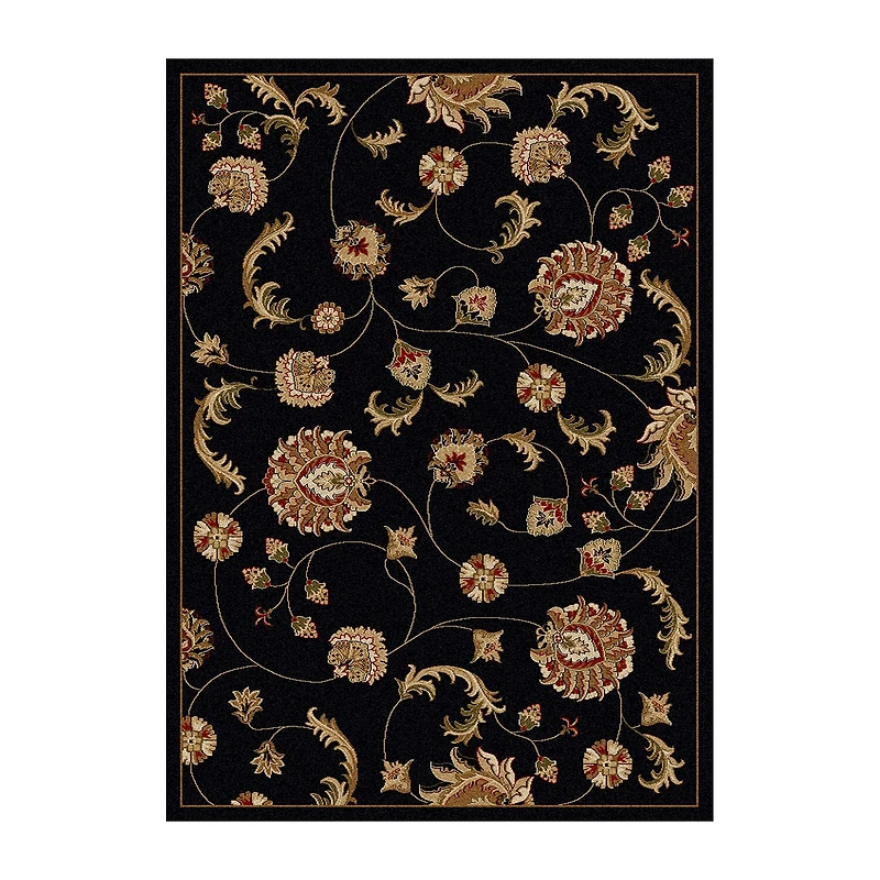 Radici Como Transitional Floral Rectangular Indoor Area Rug