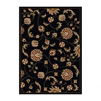 Radici Como Transitional Floral Rectangular Indoor Area Rug