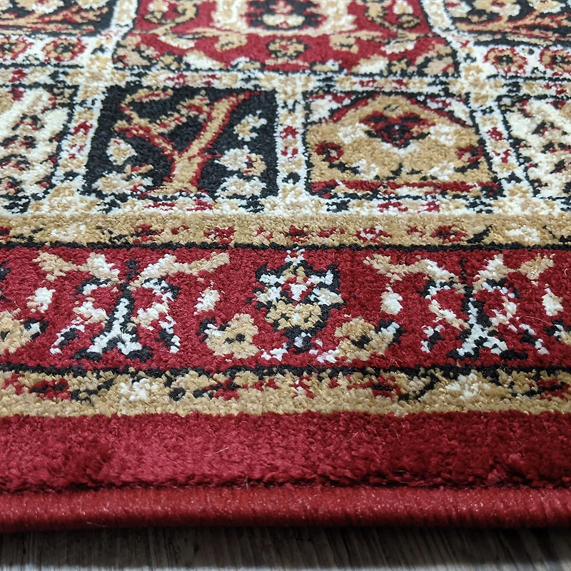 Radici Como Panel Kerman Rectangular Accent Rug
