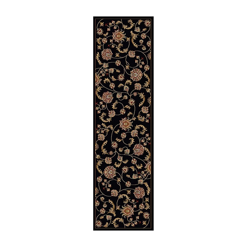 Radici Como Transitional Floral Indoor Rectangular Runner
