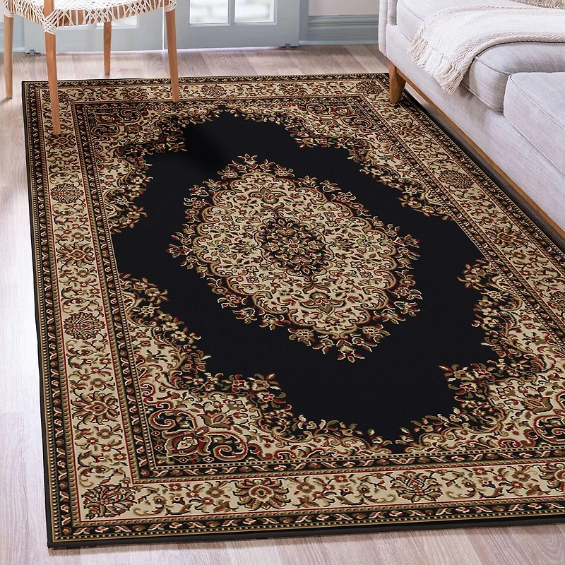 Radici Como Medallion Traditional Oriental Indoor Rectangular Area Rug