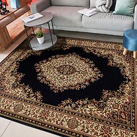 Radici Como Medallion Traditional Oriental Indoor Rectangular Area Rug