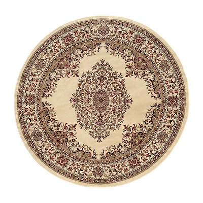 Radici Como Medallion Traditional Oriental Indoor Round Area Rug