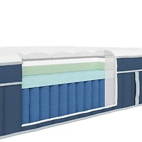 Glacier Apex Hybrid 14" Medium Plush Euro Top - Mattress a Box