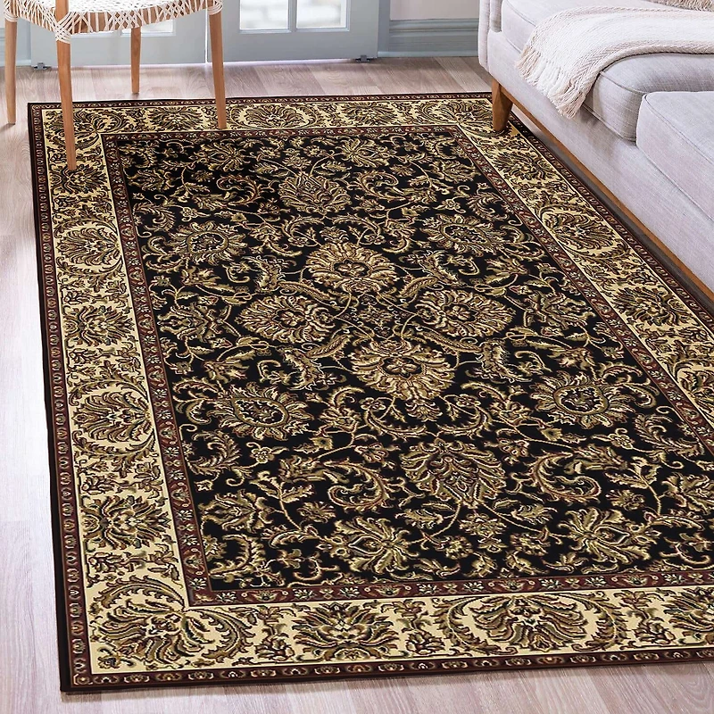 Radici Noble Kashan Traditional Oriental Area Rug