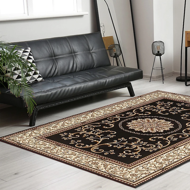 Radici Noble Medallion Rectangular Accent Rug