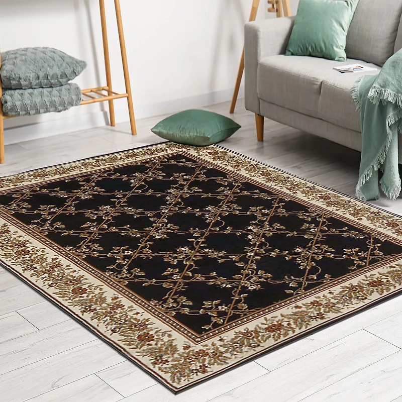 Radici Noble Scroll Traditional Oriental Area Rug