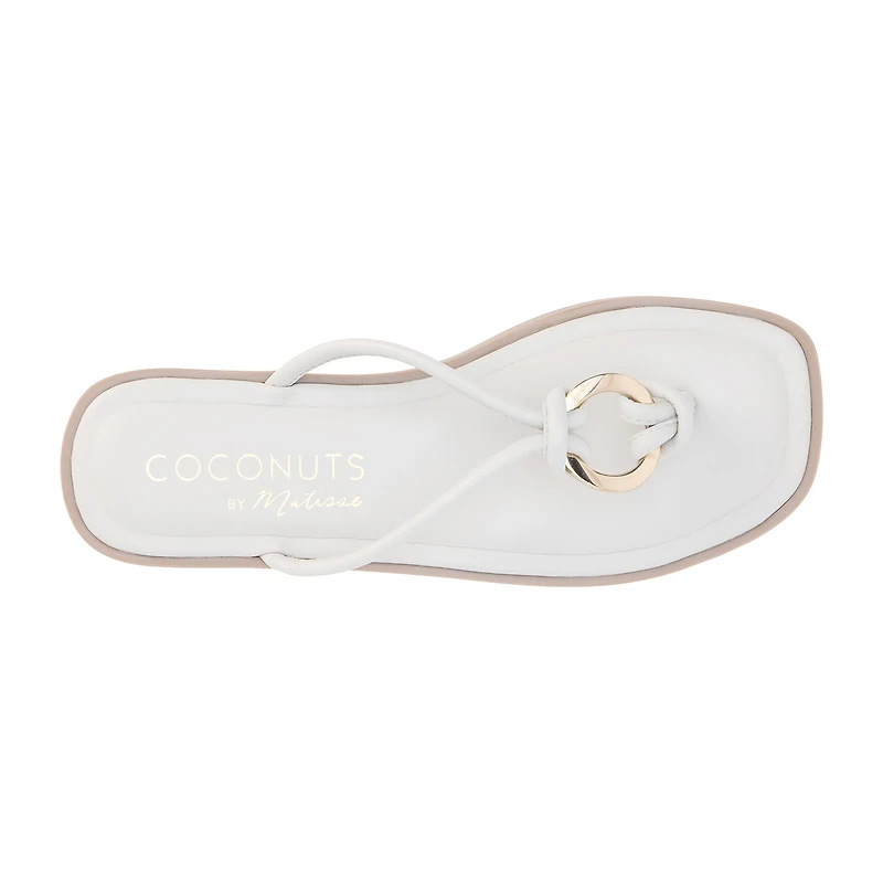 COCONUTS BY Matisse Womens Mission Flat Sandals