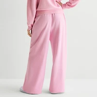 Strawberry Shortcake Sweatpant Womens Juniors Wide Leg Mid Rise Fleece