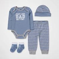 Baby Essentials Boys 4-pc. Clothing Set