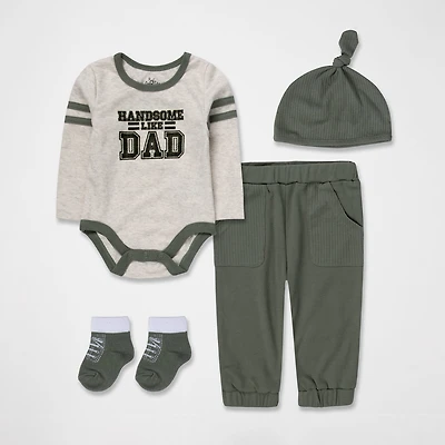 Baby Essentials Boys 4-pc. Clothing Set