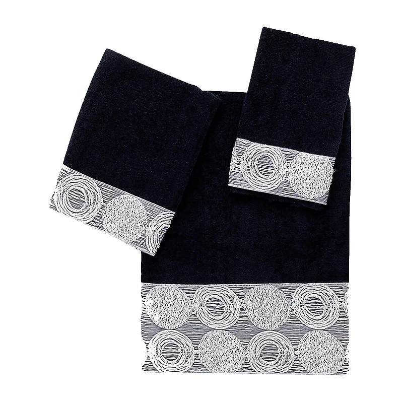 Avanti Galaxy Circles Bath Towel Collection