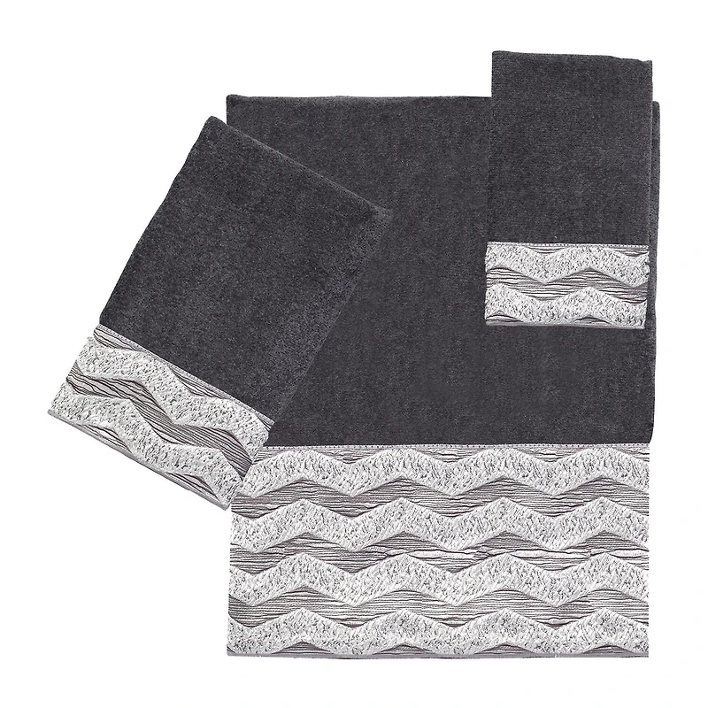 Avanti Chevron Galaxy Bath Towel Collection