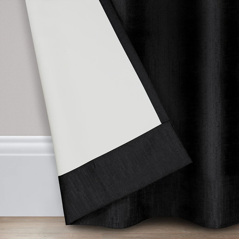 Eclipse Kendall Grommet Top Energy Saving Blackout Single Curtain Panel