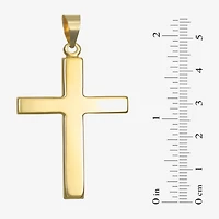 Mens 14K Gold Cross Pendant