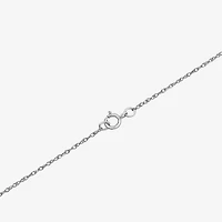 Womens Cubic Zirconia 10K Gold Sterling Silver Heart 2-pc. Jewelry Set