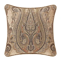 Queen Street Lakeview 20x20 Beige Square Throw Pillow