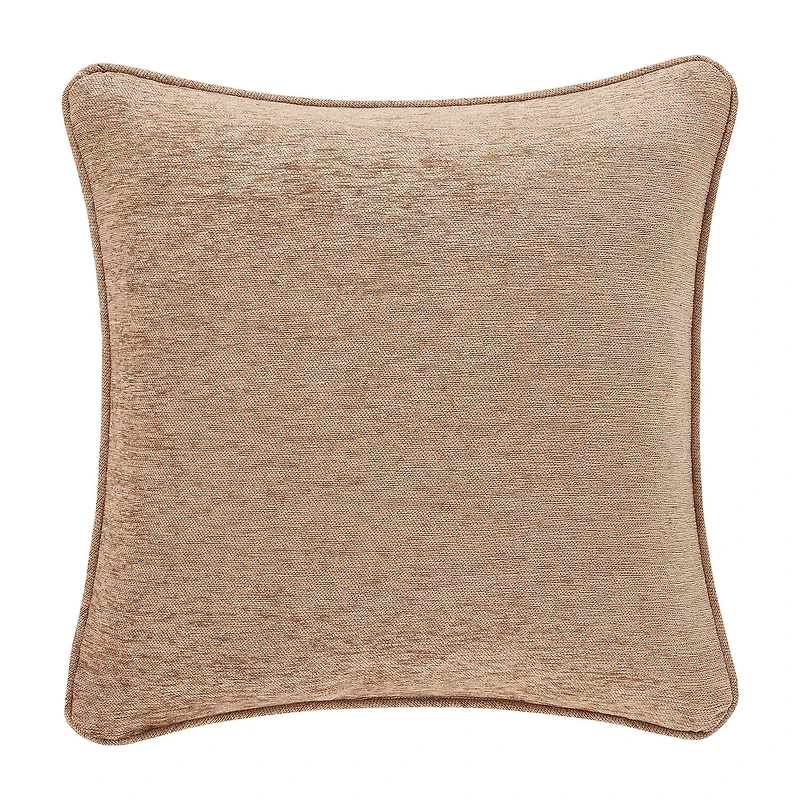 Queen Street Lakeview 20x20 Beige Square Throw Pillow