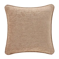 Queen Street Lakeview 20x20 Beige Square Throw Pillow