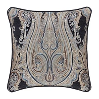 Queen Street Lakeview Indigo Square Throw Pillow