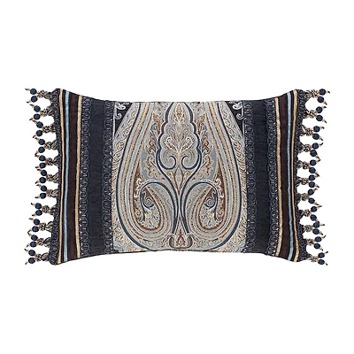 Queen Street Lakeview Indigo Rectangular Throw Pillow