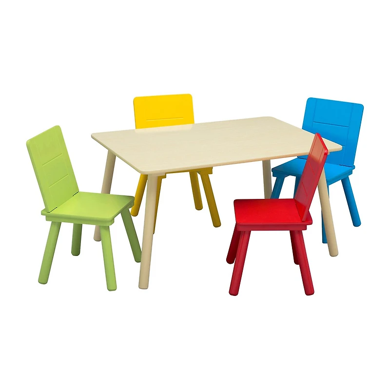 5pc Kids Table and Chair Set