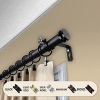 Rod Desyne Bun 1 Adjustable Curtain