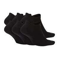 Nike Everyday Plus Lightweight Unisex Adult Multi-Pack 6 Pair No Show Socks