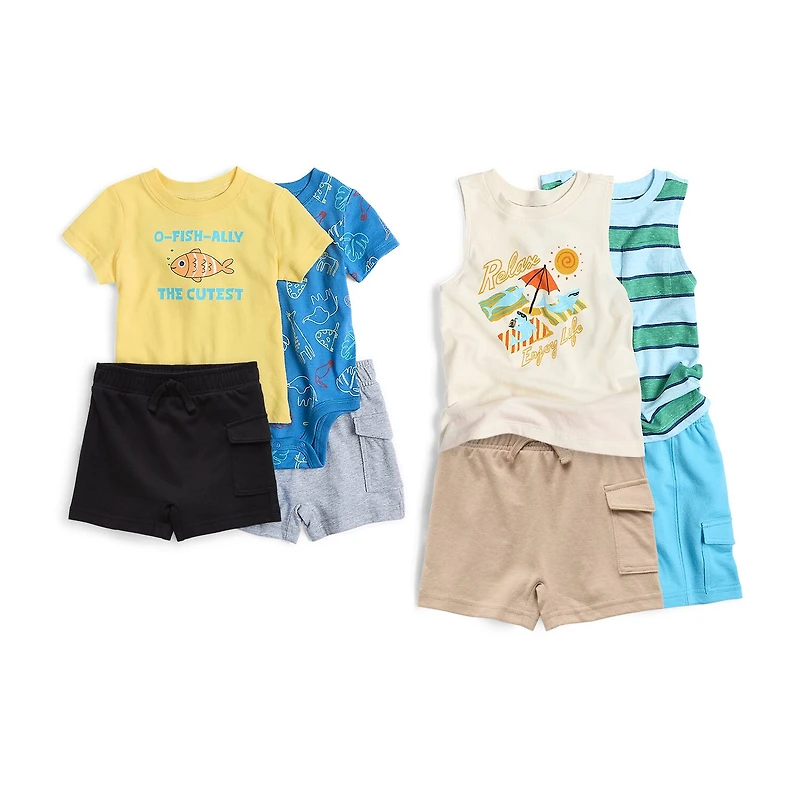 Okie Dokie Baby Boys Cargo Short