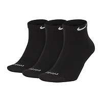 Nike Everday Plus Cushioned Unisex Adult Breathable Multi-Pack 3 Pair Low Cut Socks