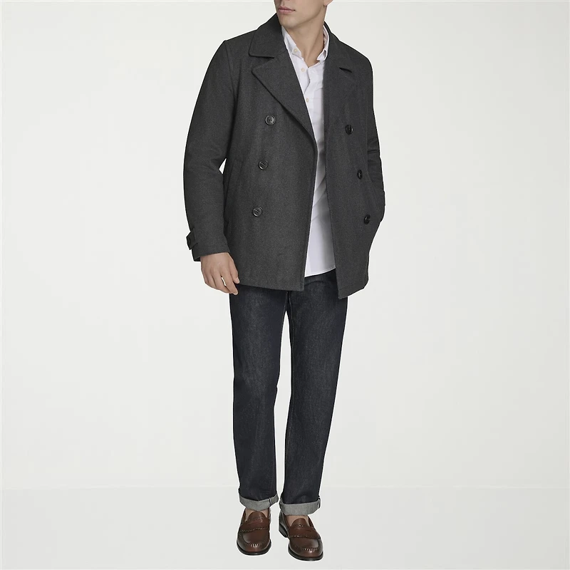 Dockers Mens Midweight Peacoat