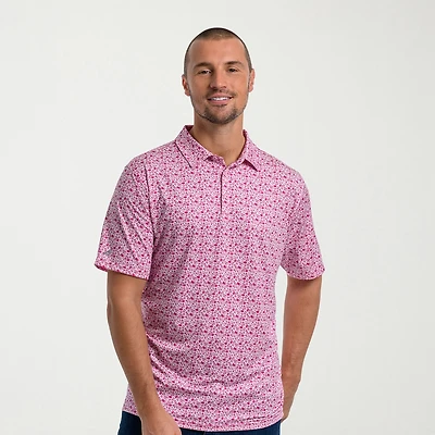 Antigua Mens Short Sleeve Polo Shirt