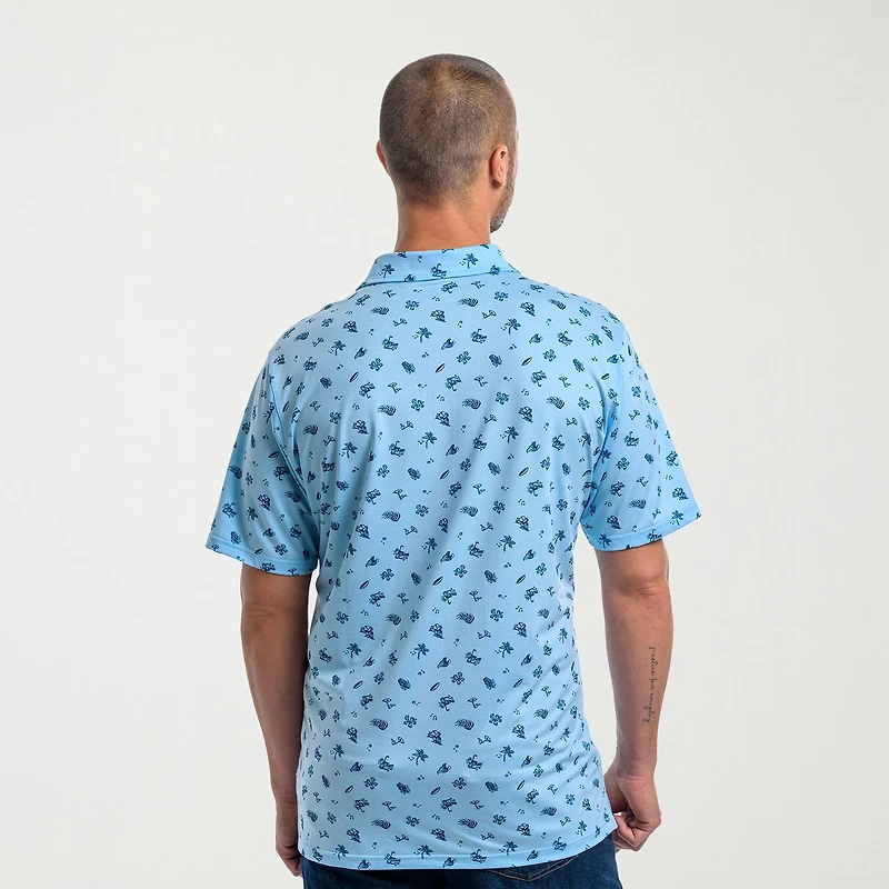 Antigua Mens Short Sleeve Polo Shirt