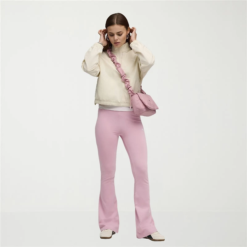 PUMA Womens High Rise 29" Active Flare Full Length Leggings