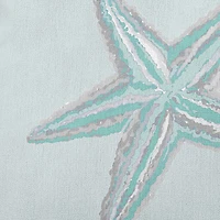 Starfish Square Throw Pillow