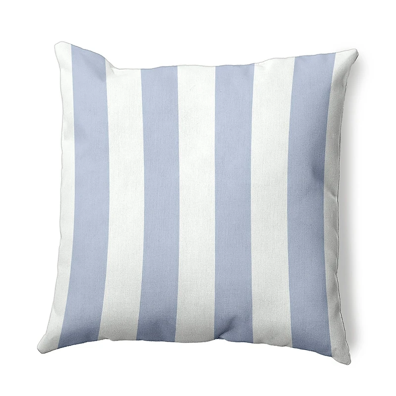 Vertical Stripes Square Throw Pillow