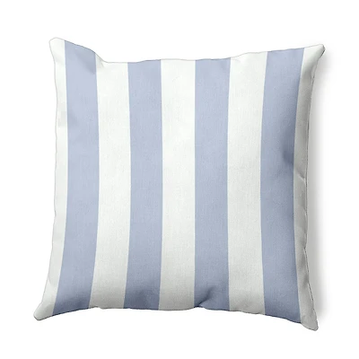 Vertical Stripes Square Throw Pillow