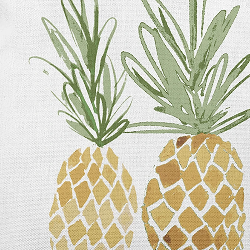 Pineapples Square Throw Pillow
