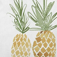 Pineapples Square Throw Pillow