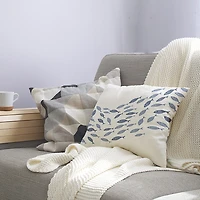 Escuela Square Throw Pillow