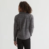 St. John's Bay Womens Long Sleeve Quarter-Zip Pullover