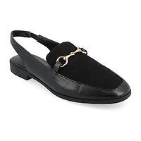 Journee Collection Lainey Womens Square Closed Toe Mules