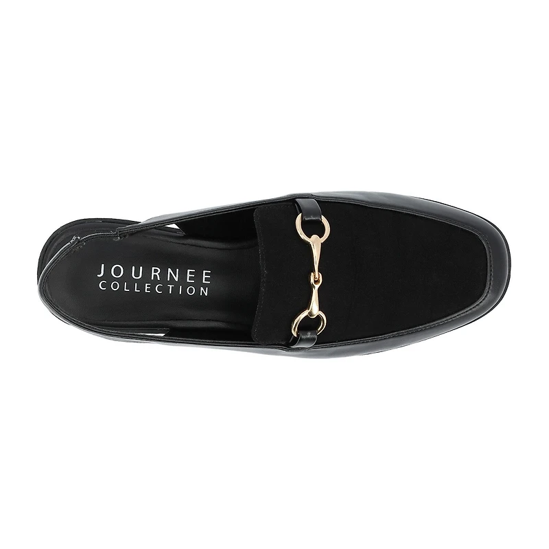 Journee Collection Lainey Womens Square Closed Toe Mules
