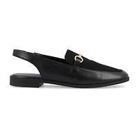 Journee Collection Lainey Womens Square Closed Toe Mules