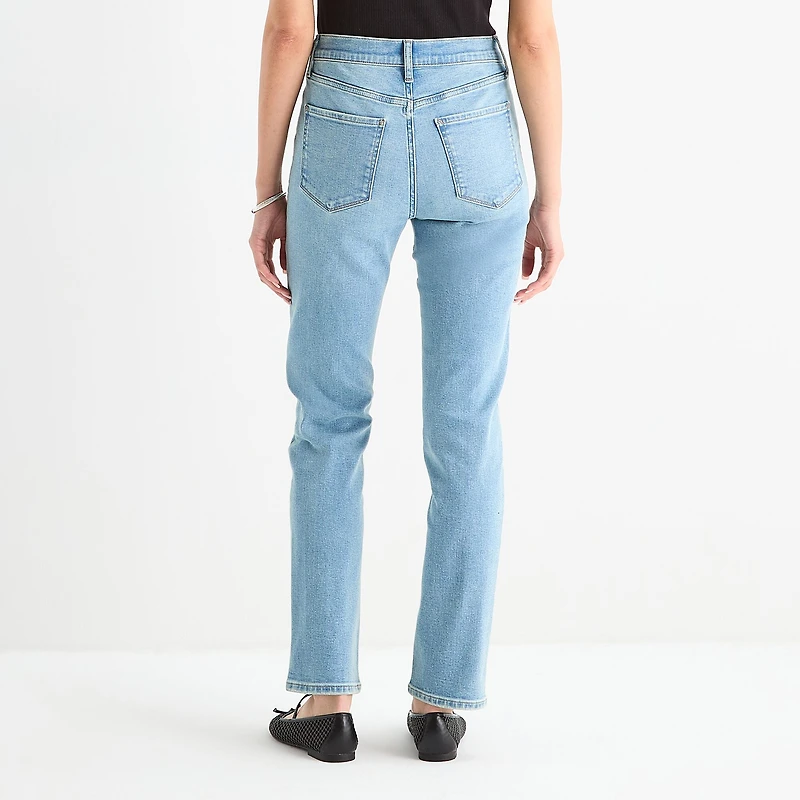 a.n.a Womens Tall High Rise Slim Fit Jean