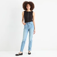 a.n.a Womens Tall High Rise Slim Fit Jean