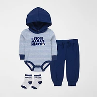 Baby Essentials Boys 3-pc. Clothing Set